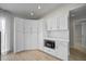 Kitchen area features white cabinets and countertop space at 3956 Versailles Dr, Tampa, FL 33634