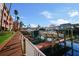 Community boat docks with direct access to the Intracoastal waterway at 5000 Culbreath Key Way # 1-112, Tampa, FL 33611