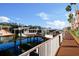 Community boat docks with direct access to the Intracoastal waterway at 5000 Culbreath Key Way # 1-112, Tampa, FL 33611