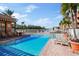 Enjoy the community pool with lounge chairs, perfect for relaxation and socializing at 5000 Culbreath Key Way # 1-112, Tampa, FL 33611