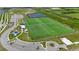 Aerial view of a vast sports complex with multiple fields and parking areas at 5611 Del Coronado Dr, Apollo Beach, FL 33572