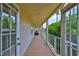 Enjoy the views from the long outdoor balcony at 6107 Marbella Blvd, Apollo Beach, FL 33572
