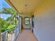 Picture perfect view from the second floor balcony with a sitting room at 6107 Marbella Blvd, Apollo Beach, FL 33572