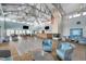 Spacious clubhouse with lounge seating, bar, fireplace and dance floor perfect for gatherings at 6186 Seaside Dr, New Port Richey, FL 34652