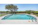 Sparkling pool features an open backyard perfect for entertaining or relaxing by the water at 6186 Seaside Dr, New Port Richey, FL 34652