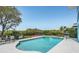 Inviting pool area with clear blue water and waterfront views, perfect for relaxation at 6186 Seaside Dr, New Port Richey, FL 34652