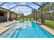 Gorgeous screened-in pool and patio area perfect for outdoor entertaining and relaxation at 6467 Seasound Dr, Apollo Beach, FL 33572