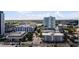 Urban aerial view showcasing multiple high-rise buildings and bustling streets within a vibrant cityscape at 777 N Ashley Dr # 1903, Tampa, FL 33602