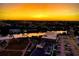 Scenic sunset over the city and river, showcasing the vibrant skyline and waterfront views at 777 N Ashley Dr # 1903, Tampa, FL 33602