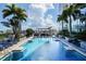 Relax in the spacious pool area with comfortable lounge chairs, and stunning city views at 777 N Ashley Dr # 1903, Tampa, FL 33602