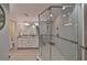 Spacious bathroom with walk-in shower and double sink vanity at 1 Beach Se Dr # 811, St Petersburg, FL 33701