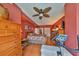 Spacious bedroom with exercise equipment, dresser and closet at 1 Beach Se Dr # 811, St Petersburg, FL 33701