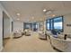 Comfortable lounge area with ample seating, ocean views, and stylish decor for relaxation and socializing at 1 Beach Se Dr # 811, St Petersburg, FL 33701