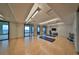 Bright yoga studio with wood floors, mirrored wall and access to balcony with ocean views at 1 Beach Se Dr # 811, St Petersburg, FL 33701