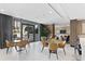 Inviting resident lounge features contemporary decor, comfortable seating, and stylish glass table arrangement at 100 1St N Ave # 3905, St Petersburg, FL 33701
