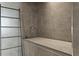 Modern walk-in shower featuring stylish tilework, and glass enclosure at 100 1St N Ave # 3905, St Petersburg, FL 33701