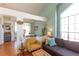 Stylish living room showcasing bright, open layout with cozy furniture and modern decor at 112 Sun Isle Cir # 112, Treasure Island, FL 33706
