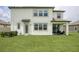 Beautifully maintained lawn and backyard with covered patio at 12189 Nouveau Ave, Spring Hill, FL 34610