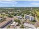 Aerial view showcasing a neighborhood and its proximity to various amenities at 1269 Drew St, Clearwater, FL 33755