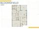 Detailed floor plan showcasing the layout of the house, including bedrooms, bathrooms, and living spaces at 2589 Winding Creek Trl, North Port, FL 34289