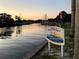 Welcome to the Gulfport Marina sign with a scenic view of boats and water at 2807 Miriam S St, Gulfport, FL 33711
