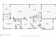 Detailed floor plan showcasing the layout of the home, including room dimensions and features at 5046 Gato Del Sol Cir, Wesley Chapel, FL 33544
