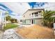 Backyard featuring a swimming pool, patio area, and tropical landscaping at 538 Crystal Dr, Madeira Beach, FL 33708