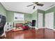 Bedroom featuring hardwood floors, and windows allowing natural light at 538 Crystal Dr, Madeira Beach, FL 33708