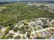 The aerial view showcases the property in a community surrounded by lush greenery at 6865 Circle Creek Dr, Pinellas Park, FL 33781