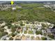 Aerial neighborhood view highlighting the Gulf Beaches location and lush natural surroundings at 6865 Circle Creek Dr, Pinellas Park, FL 33781