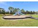 Community playground with slides and climbing equipment at 9816 Ivory Dr, Sun City Center, FL 33573