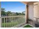 Balcony featuring a serene view at 10436 Villa View Cir, Tampa, FL 33647