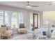 Bright living room with white walls, modern furniture, and plenty of natural light at 140 88Th Ne Ave, St Petersburg, FL 33702