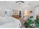 Bright bedroom featuring a closet and an ensuite bath with a lot of natural light at 2182 Trevor Rd, Palm Harbor, FL 34683