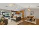 Inviting living space with wood floors, modern decor, and an open floor plan at 3902 Shoreside Cir, Tampa, FL 33624