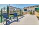 Inviting waterfront dock featuring cozy seating, perfect for relaxing and enjoying the waterfront view at 451 Palm Ne Is, Clearwater Beach, FL 33767