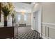 Inviting hallway with elevator access, featuring neutral tones and ample lighting perfect for residents and guests at 610 S Rome Ave # 602, Tampa, FL 33606