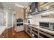 Gourmet kitchen featuring custom cabinets, stainless steel appliances, and modern finishes at 610 S Rome Ave # 602, Tampa, FL 33606