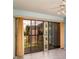 A sliding glass door offers views and direct access to the outdoor patio or balcony at 635 30Th W Ave # F309, Bradenton, FL 34205