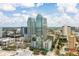 Stunning high-rise condo building in a vibrant city, featuring a pool on the lower floors at 777 N Ashley Dr # 2312, Tampa, FL 33602