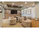 Cozy theater room with comfortable seating and a large screen, perfect for movie nights and entertaining guests at 777 N Ashley Dr # 2312, Tampa, FL 33602
