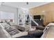 Inviting living room showcasing an open floor plan, contemporary furnishings, and ample natural light at 851 3Rd Ave N, St Petersburg, FL 33701