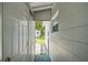 Walkway leading to a backyard shed at 10215 N 23Rd St, Tampa, FL 33612