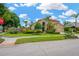 Charming two-story home with well-maintained lawn, landscaping, and a two-car garage at 1649 Ledgestone Dr, Brandon, FL 33511