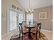 Cozy breakfast nook featuring natural light and access to the outdoors at 18917 Avenue Biarritz, Lutz, FL 33558