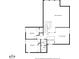 Second story detailed floor plan showcasing layout and room dimensions at 18917 Avenue Biarritz, Lutz, FL 33558