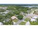 Neighborhood with a red-tiled roof house, mature trees, close to a lake and community at 2333 Indigo Dr, Clearwater, FL 33763