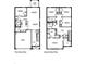 Detailed floor plan showcasing the layout of the home, including the dimensions of the rooms and spaces at 2553 Birney Run, Zephyrhills, FL 33541
