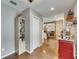 Hallway view to living area at 2914 Forest Cir, Seffner, FL 33584