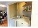 Convenient laundry area with modern washer and dryer units at 35077 Whispering Oaks Blvd, Dade City, FL 33523